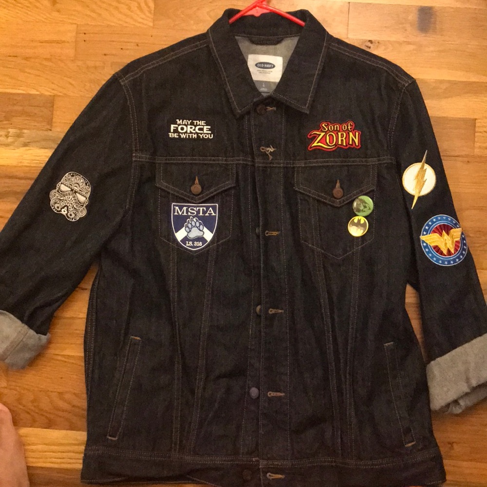 Old Navy custom Jean Jacket